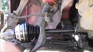 How to Change a CVAxle in 10 minutes BSeries HondaAcura [upl. by Rats]