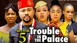 TROUBLE IN THE PALACE SEASON 5  New MovieMike GodsonElla Idu 2024 Latest Nigerian Nollywood Movie [upl. by Quirita151]