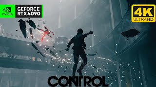 Control Gameplay Looks Stunning on RTX 4090 4K [upl. by Dira]