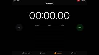 Setting a new world record on the stopwatch in a new way [upl. by Sneve]