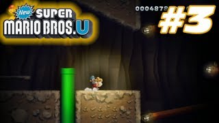 New Super Mario Bros U Playthrough  Part 3 [upl. by Geraldine250]