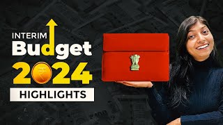 Interim Budget 2024  Highlights in 7 minutes  Competitive exams [upl. by Elsi]