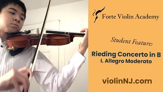 Rieding Violin Concerto in B Minor I Mov Allegro Moderato  Forte Violin Academy violinNJcom [upl. by Maggie]