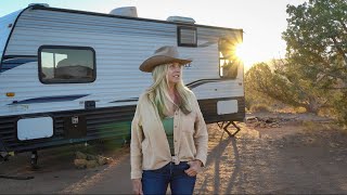 A VISITOR AT CAMP  Living In A Travel Trailer in Utah  Van Life [upl. by Guntar]