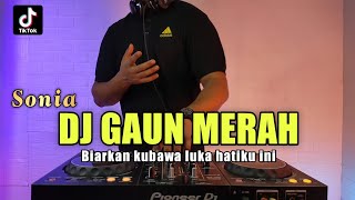 DJ GAUN MERAH FULL BASS TERBARU 2021  BIARKAN KUBAWA LUKA HATIKU INI VIRAL TIKTOK [upl. by Noxin]