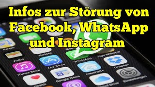 Störung bei WhatsApp Instagram und Facebook  So ist der aktuelle Stand [upl. by Rubbico]