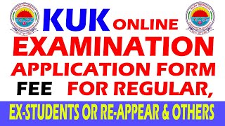 How to pay online kuk examination fee [upl. by Cornelia]