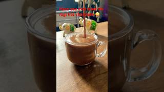 Healthy ragi hot chocolate unique and delicious viralvideo shortvideo hotchocolaterecipe ragi [upl. by Gypsy]