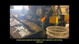 Galvspin Galvanizers  Automated Centrifuge Galvanizing Plant [upl. by Niassuh430]