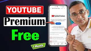 YT Premium Free  How to Subscribe YouTube Premium Free for One Month [upl. by Annalla]