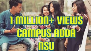 বসন্ত এসে গেছে NSU Campus Nsuss হালা ভ্রমরা ঘাটে লাগাইয়া ডিঙা [upl. by Enirbas]