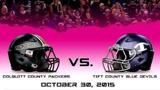 Colquitt County Packers vs Tift County Blue Devils Game Hype Video [upl. by Ekusuy]