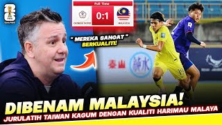 Dibelasah MALAYSIA Jurulatih Taiwan KAGUM Dengan Kualiti Harimau Malaya [upl. by Anelat322]