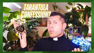 Tarantula CONFESSION First time HANDLING tarantula CLOSE CALL [upl. by Nylinnej]