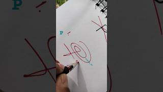 How to sign the letter P❤️ [upl. by Allenod]