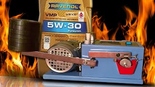 Ravenol VMP 5W30 Test olejów silnikowych 100°C Piotr Tester [upl. by Nnarefinnej359]