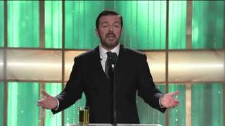 The Best of Ricky Gervais at The Golden Globes 20102012 [upl. by Bigner713]