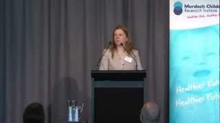 Dr Alicia Spittle Early Development of Premature Babies presentation [upl. by Oninotna]