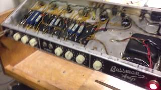 Fender Bassman 6G6B 1962 [upl. by Gabie27]