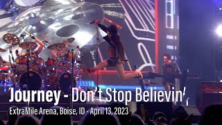 Journey  Dont Stop Believin  April 13 2023  Boise Idaho [upl. by Ahsikyt]