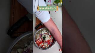 Pyszna surówka z białej kapusty recipe cooking surówka kapusta [upl. by Ahsii]