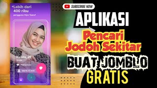 Aplikasi Pencari Jodoh Sekitar Gratis Tanpa Biaya [upl. by Scribner109]