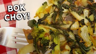 How to cook Bok Choy Baby Bok Choy  simple and delicious [upl. by Ateekram437]