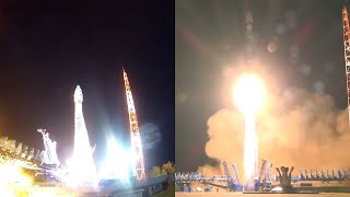 Soyuz21v launches Kosmos2551 [upl. by Saeger77]