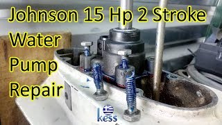 Johnson 15Hp 2Stroke Water Pump Repair [upl. by Aseefan]