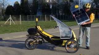 recumbent urban tricycle BEE [upl. by Idur]