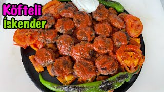 EVDE KÖFTE İSKENDER TARİFİ PİDELİ KÖFTE [upl. by Loyce]