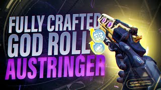 The FULLY CRAFTED GOD Roll Austringer is Phenomenal You need this [upl. by Petua330]