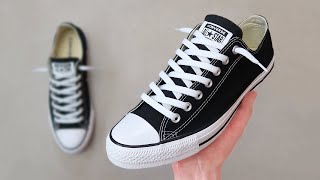 COME ALLACCIARE LE CONVERSE TUTORIAL [upl. by Crescentia]