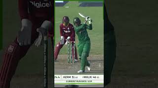 Shoaib Malik Masterclass Batting  Scores 90 Runs PAKvWI SportsCentral Shorts PCB M5C2K [upl. by Billie]