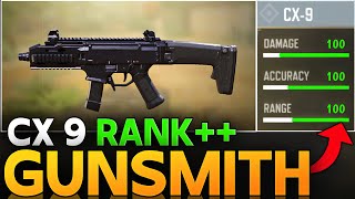 BEST CX 9 LOADOUT FOR RANK IN CALL OF DUTY MOBILE  COD MOBILE CX 9 RANK GUNSMITH [upl. by Ok651]