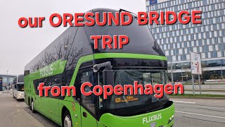 ORESUND BRIDGE TRIP from Copenhagen Airport to Malmo Hyllie öresund öresundsbron copenhagen [upl. by Adnylem347]