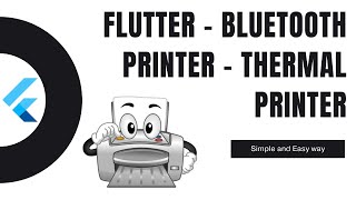 Flutter How to print PDF in the Flutter App  Bluetooth Printer  Thermal Printer [upl. by Edieh]