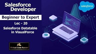 Salesforce Datatable in VisualForce Salesforce Developer Tutorial  Salesforce Tutorial in English [upl. by Marder]