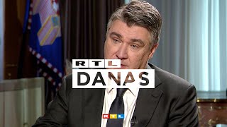 Milanović Plenković se ponaša kao ukrajinski agent a ja kao hrvatski predsjednik  RTL DANAS [upl. by Kenwee457]