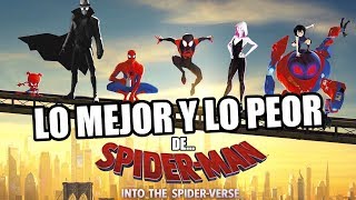 SPIDERMAN un nuevo universo  REVIEW y CRÍTICA  LO MEJOR y LO PEOR [upl. by Eirruc]