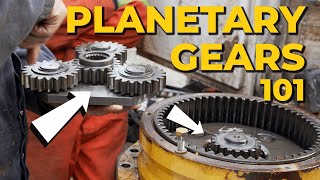 Easy 5 Minute Crash Course In How Planetary Gears Work [upl. by Olram]