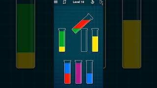 Water Sort Puzzle 🌈 😱 Level 10 mrbeast gaming puzzle short shorts [upl. by Elihu]