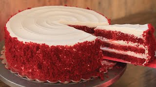 Red Velvet Cake without Oven Recipe By Chef Hafsa [upl. by Moia]