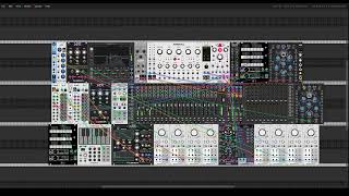 Simple Wavetable Ambient patch in VCV Rack [upl. by Uni78]