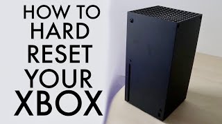 How To Hard Reset Your Xbox Series XS 2023 [upl. by Gregorius]