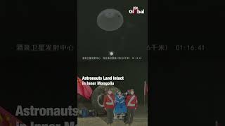 China Shenzhou18 Launch China’s Astronauts Make Historic Return [upl. by Brucie777]