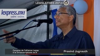 Pravind Jugnauth «Dimoun p dir mwa mam inn fini vire» [upl. by Aridnere]