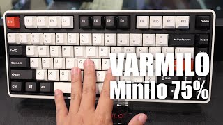 Varmilo introduces the new Minilo 75 keyboard [upl. by Monroe]