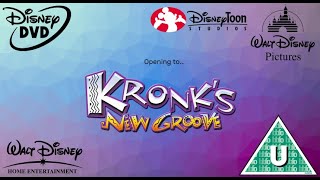 Opening to Kronk’s New Groove 2005 UK DVD [upl. by Alejna462]