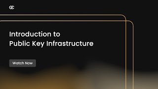 Introduction to Public Key Infrastructure PKI  Basics of PKI  Encryption Consulting [upl. by Ycrep]